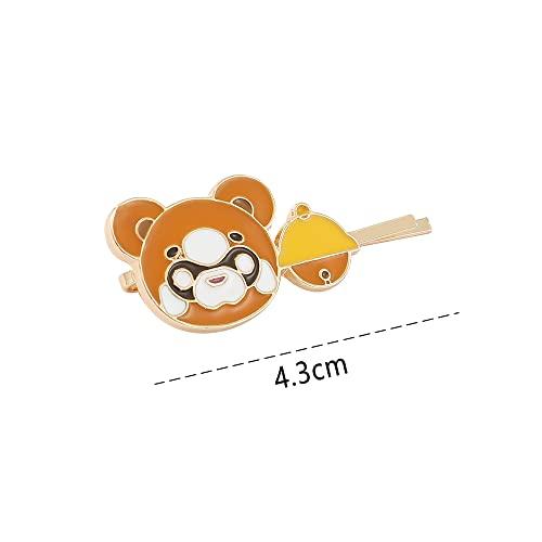 Xingqiu Xingqiu Xiangling Hairpin Eula Hair Clips Genshin Impact Hairclips for Women Girls Headwear Styling Tools Gifts
