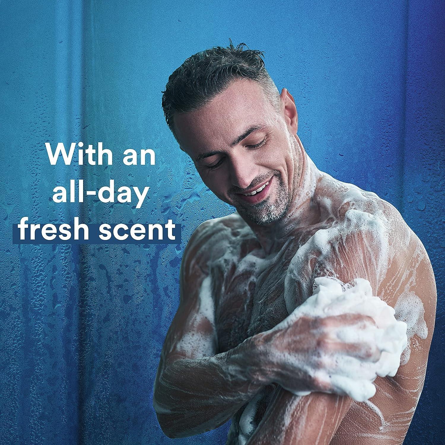 Suave Suave Body + Face Wash Men 18 Ounce Refreshing Cedarwood (Pack of 3)