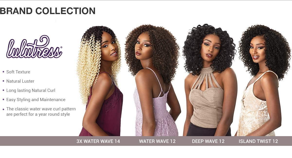 Sensationnel Sensationnel Crochet Braids Lulutress Water Wave 12" (1-PACK, T1B/350)