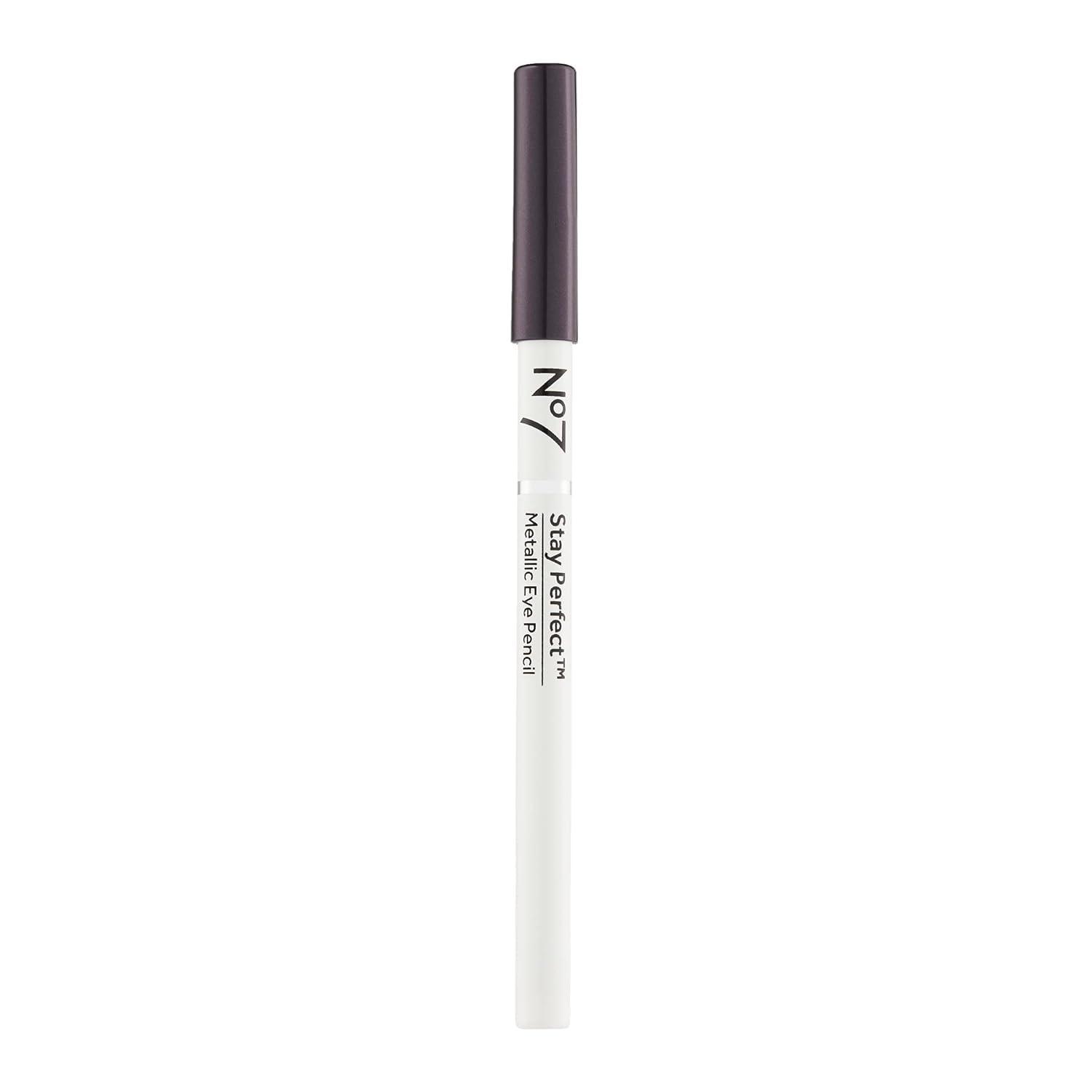 No7 No7 Stay Perfect Amazing Eye Pencil - Purple - Precision Tip Pencil Eyeliner for Silky, Effortlessly Smooth Texture - Up to 12 Hrs of Long Wearing, Waterproof Pigment (1g)
