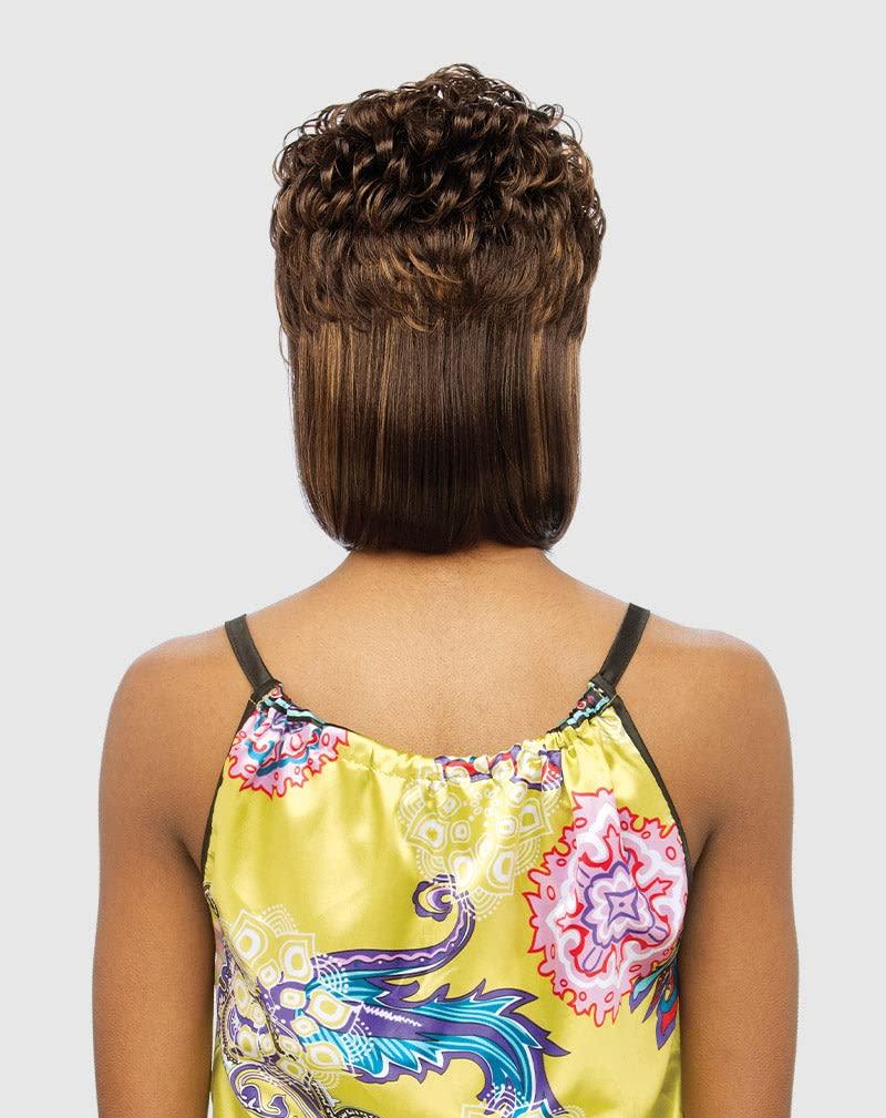 VANESSA VANESSA Fashion Wigs Short Length Wavy Style Synthetic Wig - ASTA (SP1B/530)