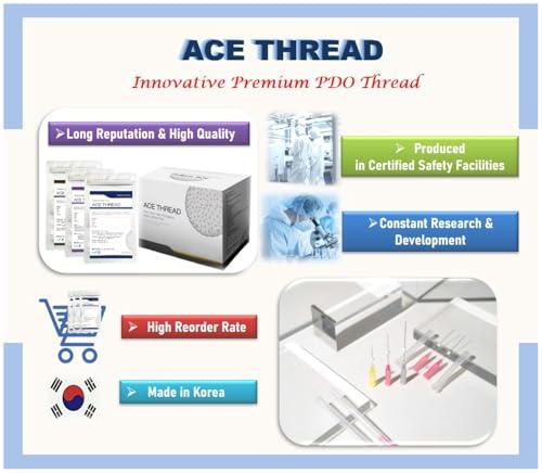 ACE Thread ACE PCL thread lift Korea face/whole body - Super Screw Type (100pcs) (26G60mm)