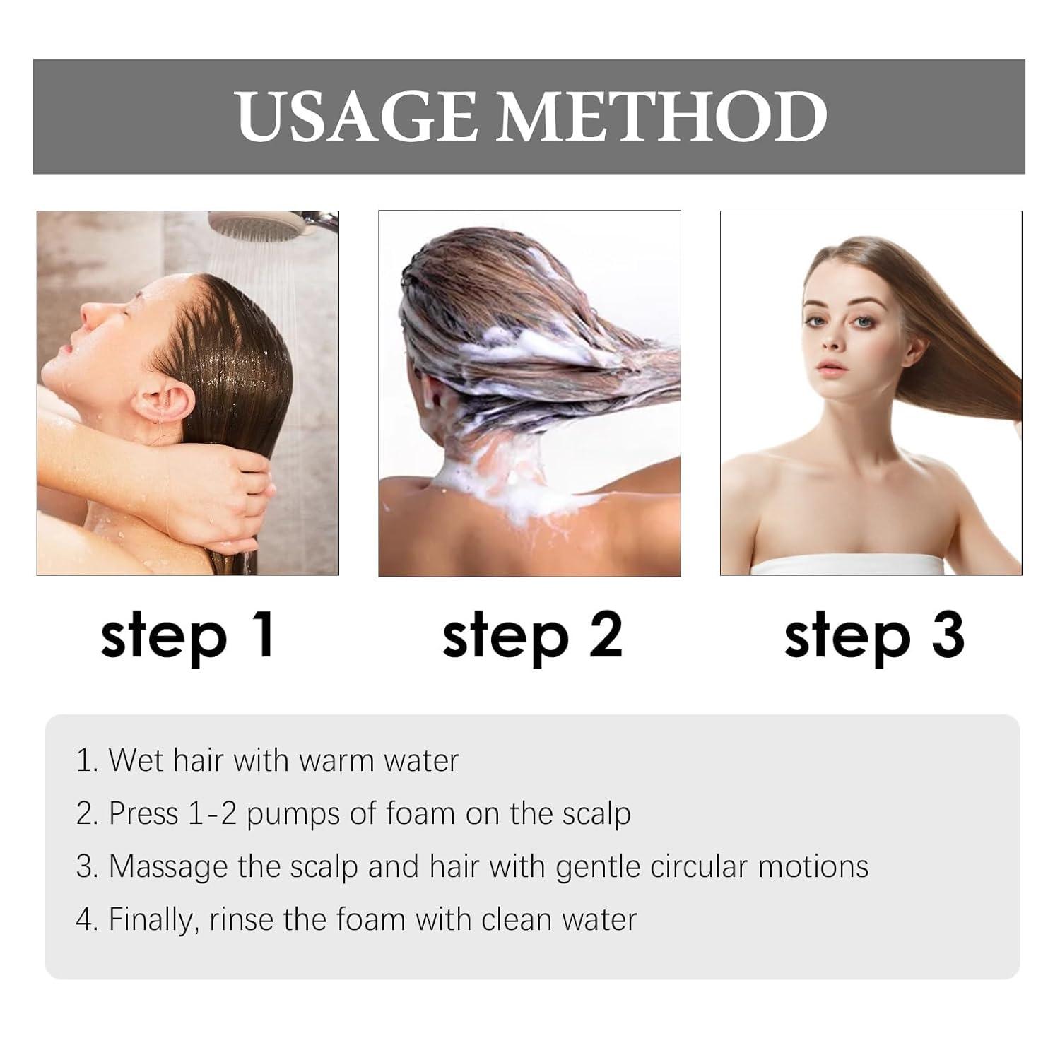 Ginaday 2 Box Ginger Plant Extract Shampoo for Hair Growth and Anti-Loss Control, Hair Growth Oil Care by Ginaday