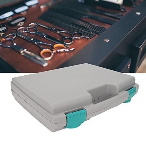 Serlium Ladies Cosmetic Case Light Weight Beauty Tool Box Portable Salon Tools Cosmetic Storage Case High Strength Plastic Salon Toolbox for Travel