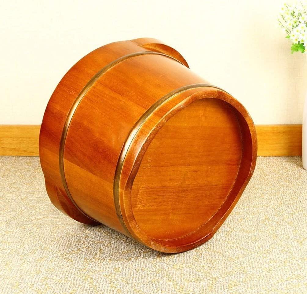 Scpantkend Scpantkend Handmade Massage Bucket Foot Bath, Foot Spa Wash Bucket Feet Bath Basin Tub Foot Bath Spa Bowl for Feet Stress (Size : A)