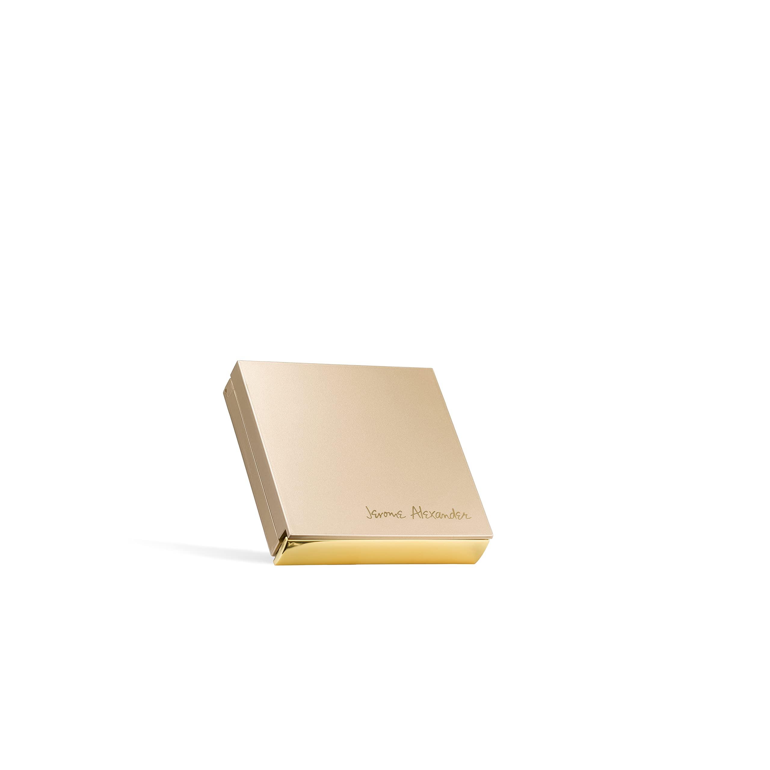 Jerome Alexander Jerome Alexander MagicMinerals Pressed Mineral Powder Set with Mirror Compact, Extending Lash Mascara, Professional Stubby Brush & Blending Sponge (Medium)