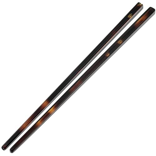 Camila Camila Paris AD28/2 French Twist Stick Hair Pin, Set of 2 Tortoise Shell, Girls Chopsticks Hair Pins for Girls Spiral Updo Chignon Bun Holder, Styling Hair Accessories for Women, Made in France