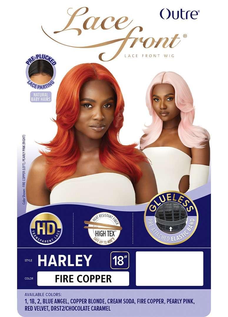 Outre Outre Lace Front Wig - Harley (DARK BROWN 2)