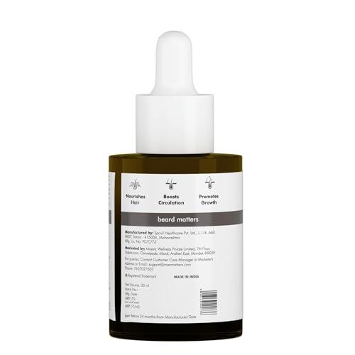 india Gamium BeardGro Beard Growth Tonic for Men 30ml | 1.5% Aminexil, 4% Moringa, 4% Goksura & 2% LashLD | Thicker beard growth, Softens Beard 1.01 Fl Oz (Pack Of 1)