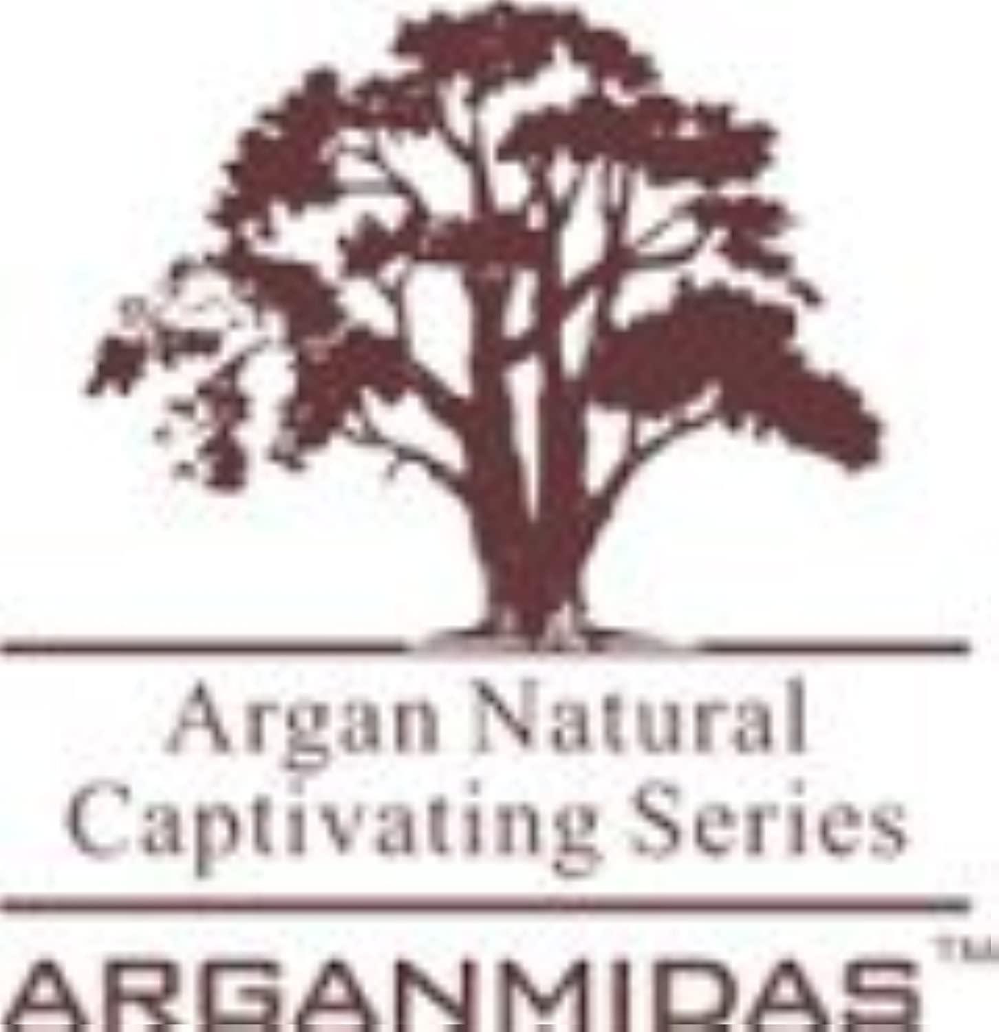 ARGANMIDAS Arganmidas Moroccan Argan Oil 100ml Perfect for Leave in Treatment & Conditioner ALSO for Face and Body- Wonderful Anti Aging, Anti Wrinkle Beauty Secret,