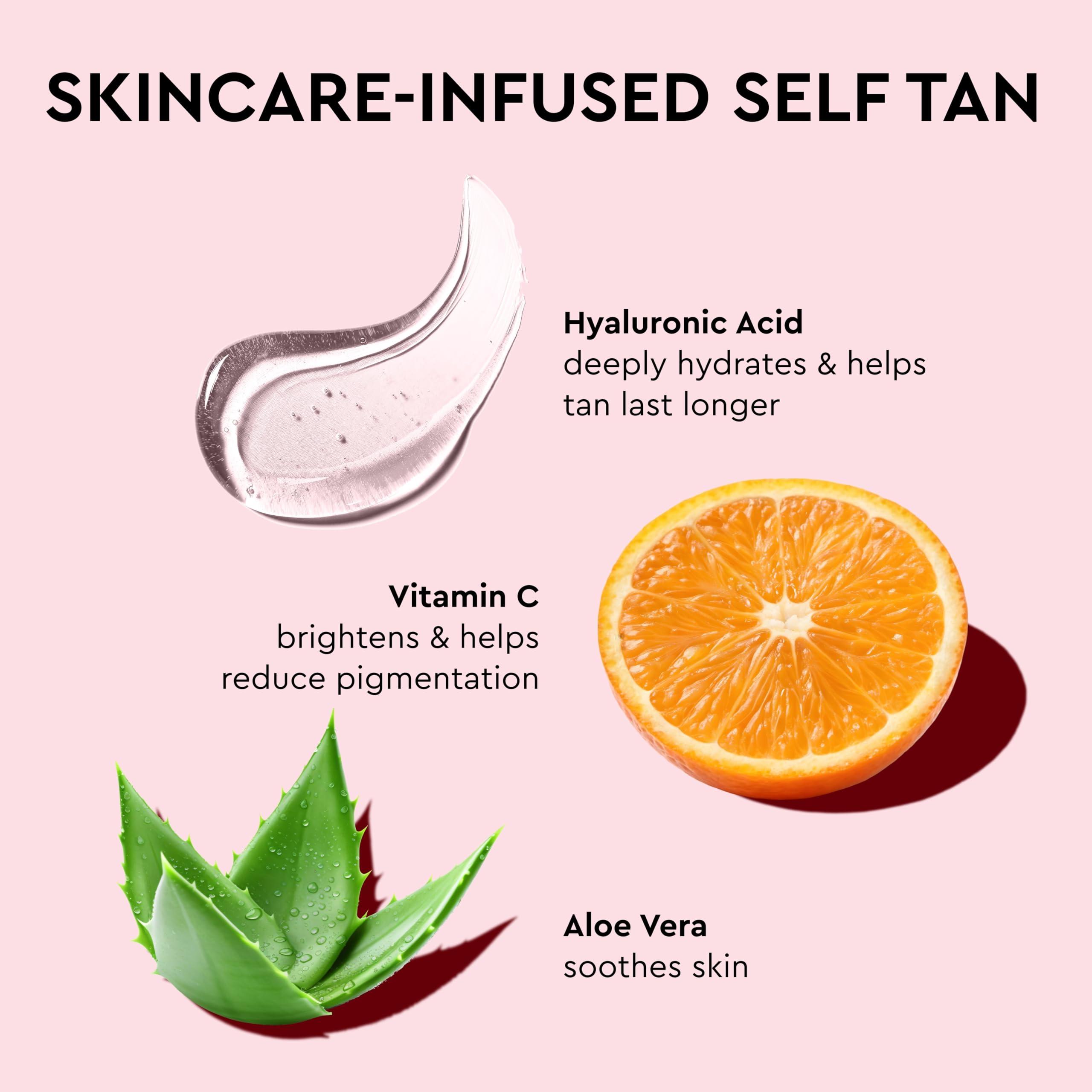 Tanologist Tanologist Tinted Self Tan Mousse- Dark, 6.76 fl. oz/200 ml Bottle