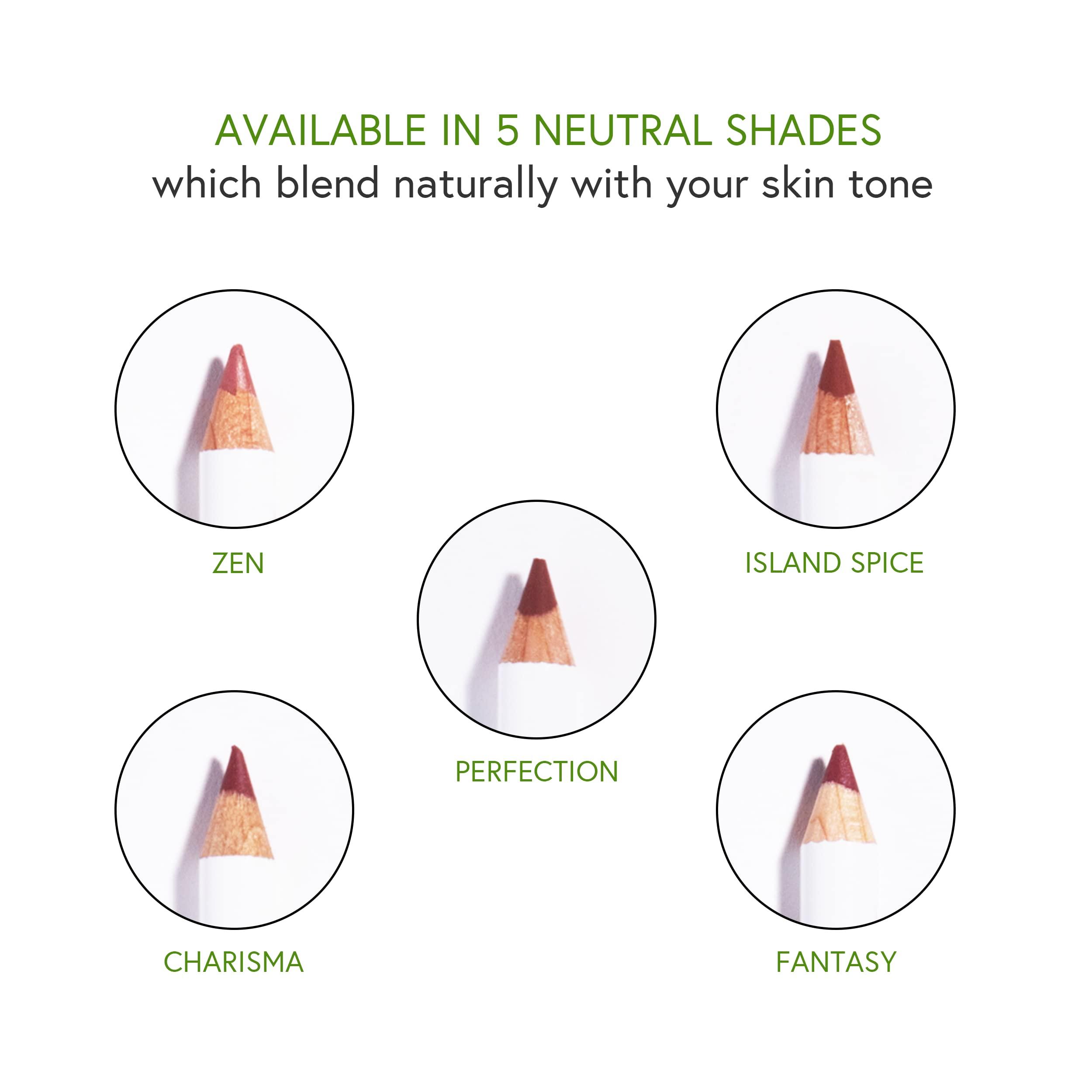 Honeybee Gardens Honeybee Gardens Irresistible Lip Liner In Spice, Rosey Cinnamon Color, Long-Lasting, Gluten-Free, Vegan, 0.04 oz