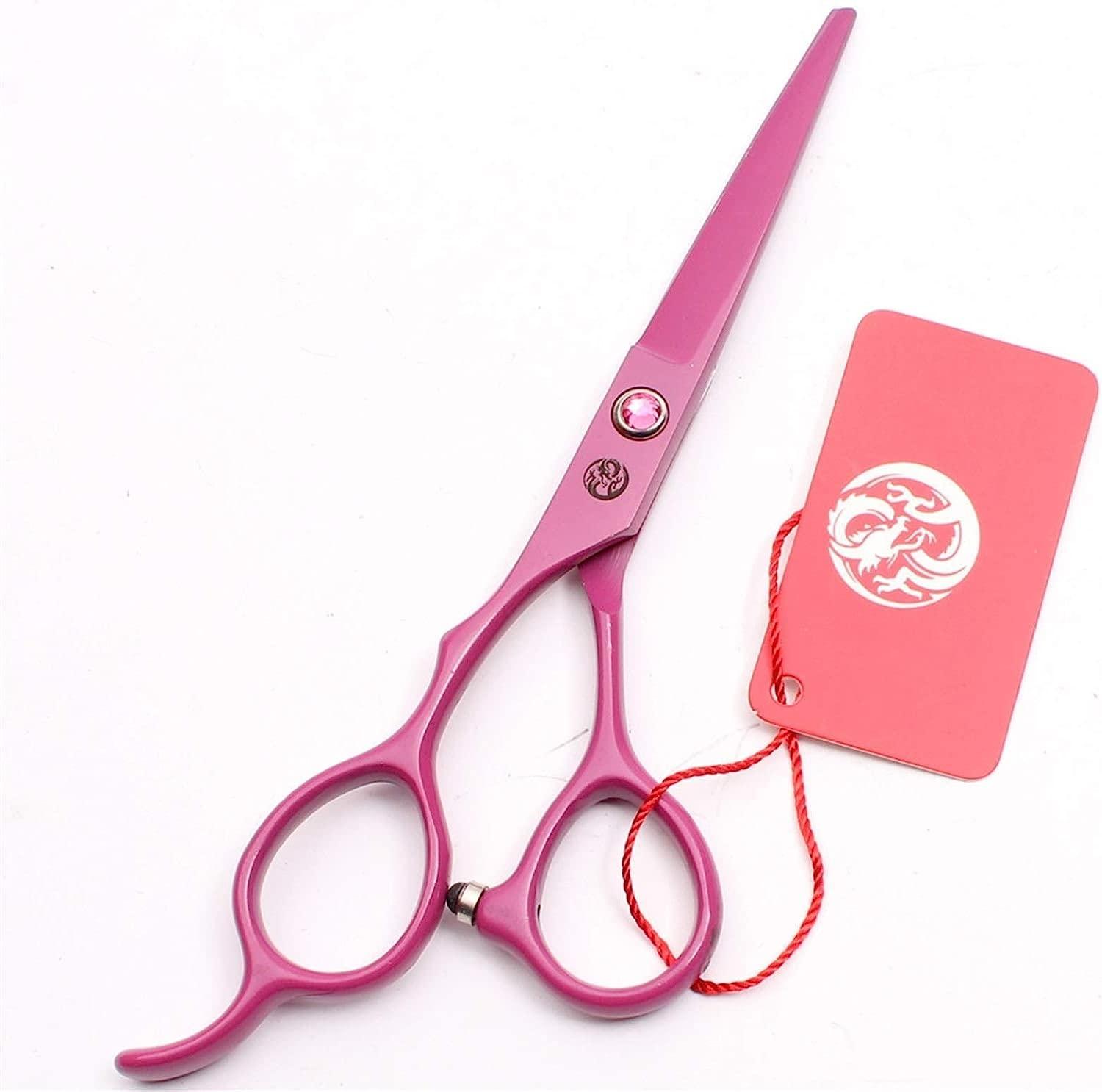 RomildaYuan Professional Left Handed Hairdressing Scissors-Hair Scissors for Left Hand-Stainless Steel Left Handed Hair Cutting Scissor 6.0 Inch