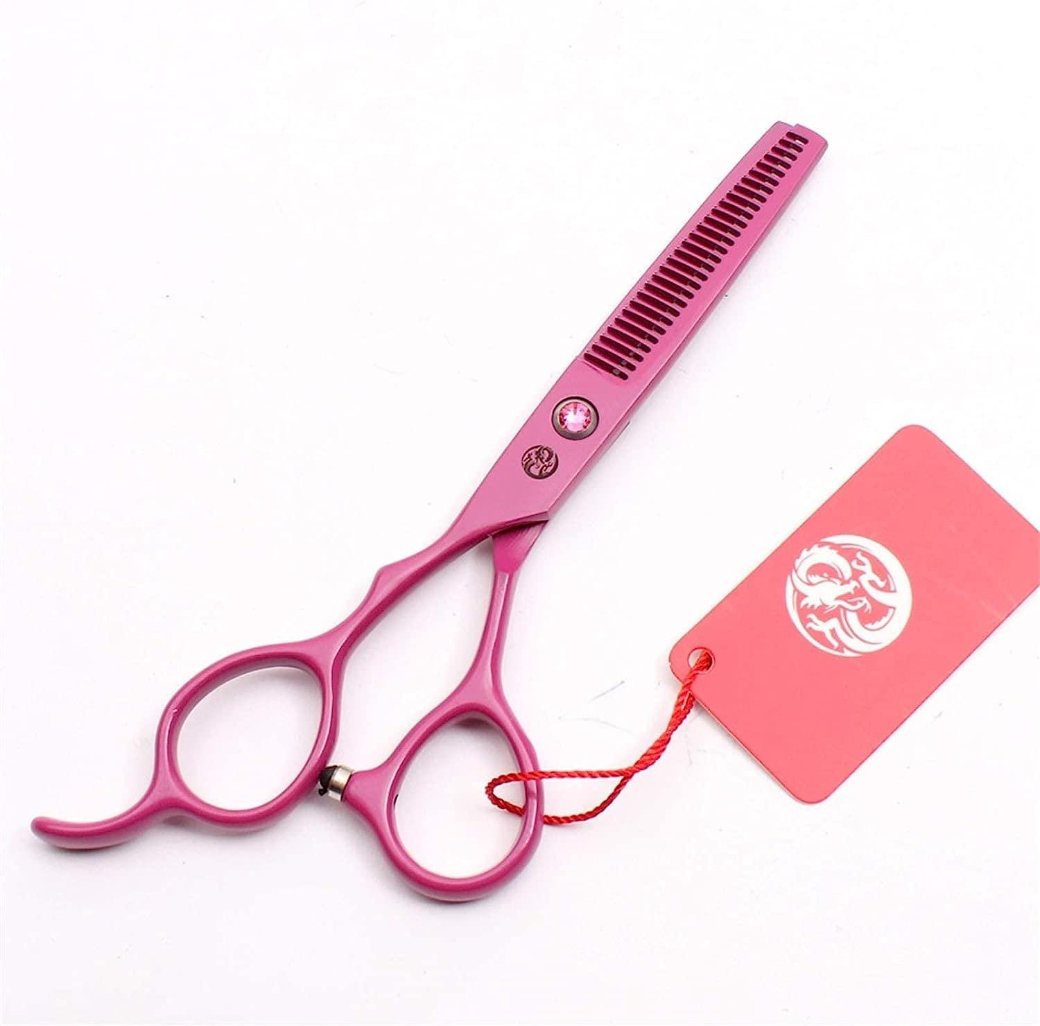 RomildaYuan Professional Left Handed Hairdressing Scissors-Hair Scissors for Left Hand-Stainless Steel Left Handed Hair Cutting Scissor 6.0 Inch