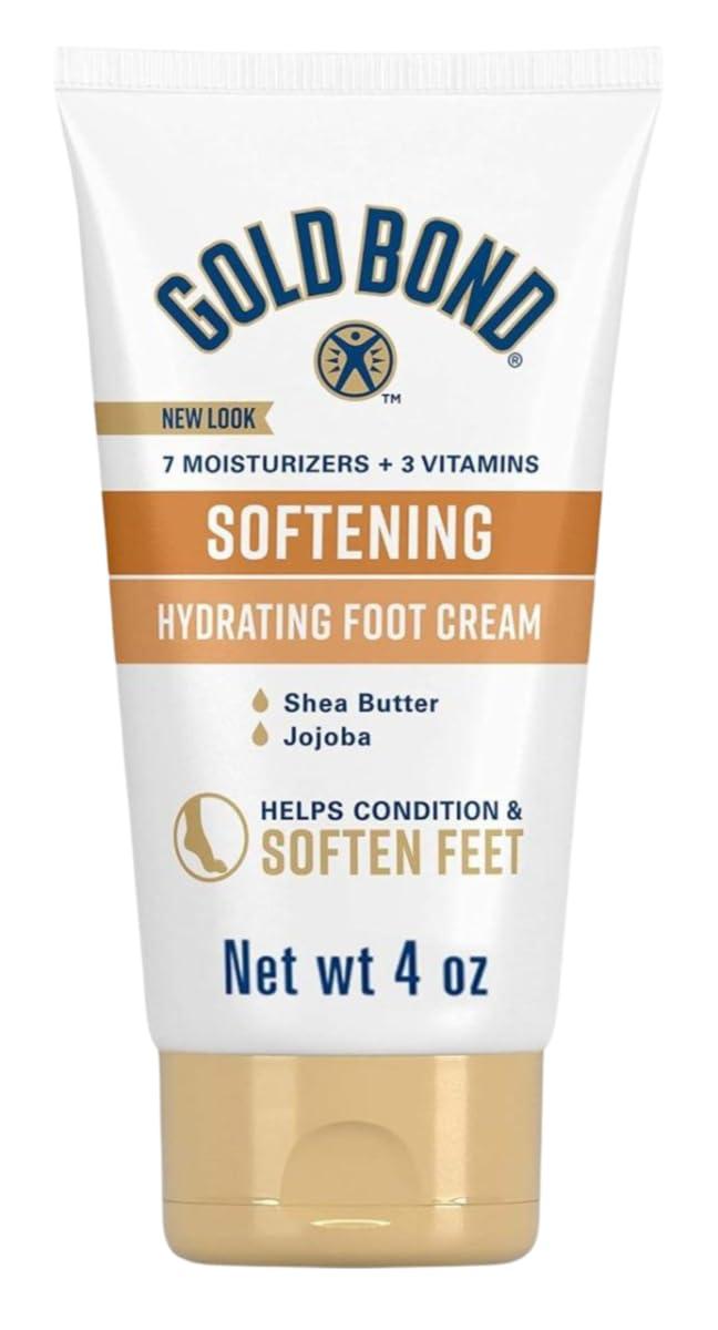 Gold Bond Gold Bond Softening Hydrating Foot Cream 4 Ounce (Pack of 2)