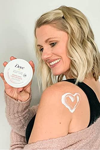 Dove Dove Nourishing Body Care, Face, Hand, and Body Beauty Cream for Normal to Dry Skin Lotion for Women with 24-Hour Moisturization, 4-Pack, 2.53 Oz Each Jar