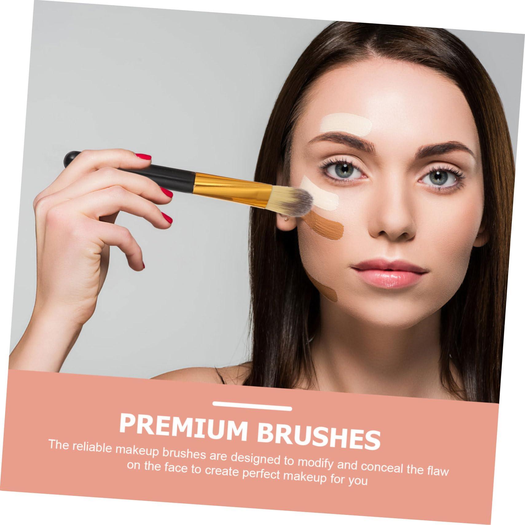 HEALLILY Makeup Storage Organizer Box Makeup Brush Rolling Case Makeup Brush Bag Holder Cosmetic Bag Organizer Travel Portable Cosmetics Case Black Travel Toiletry Bag