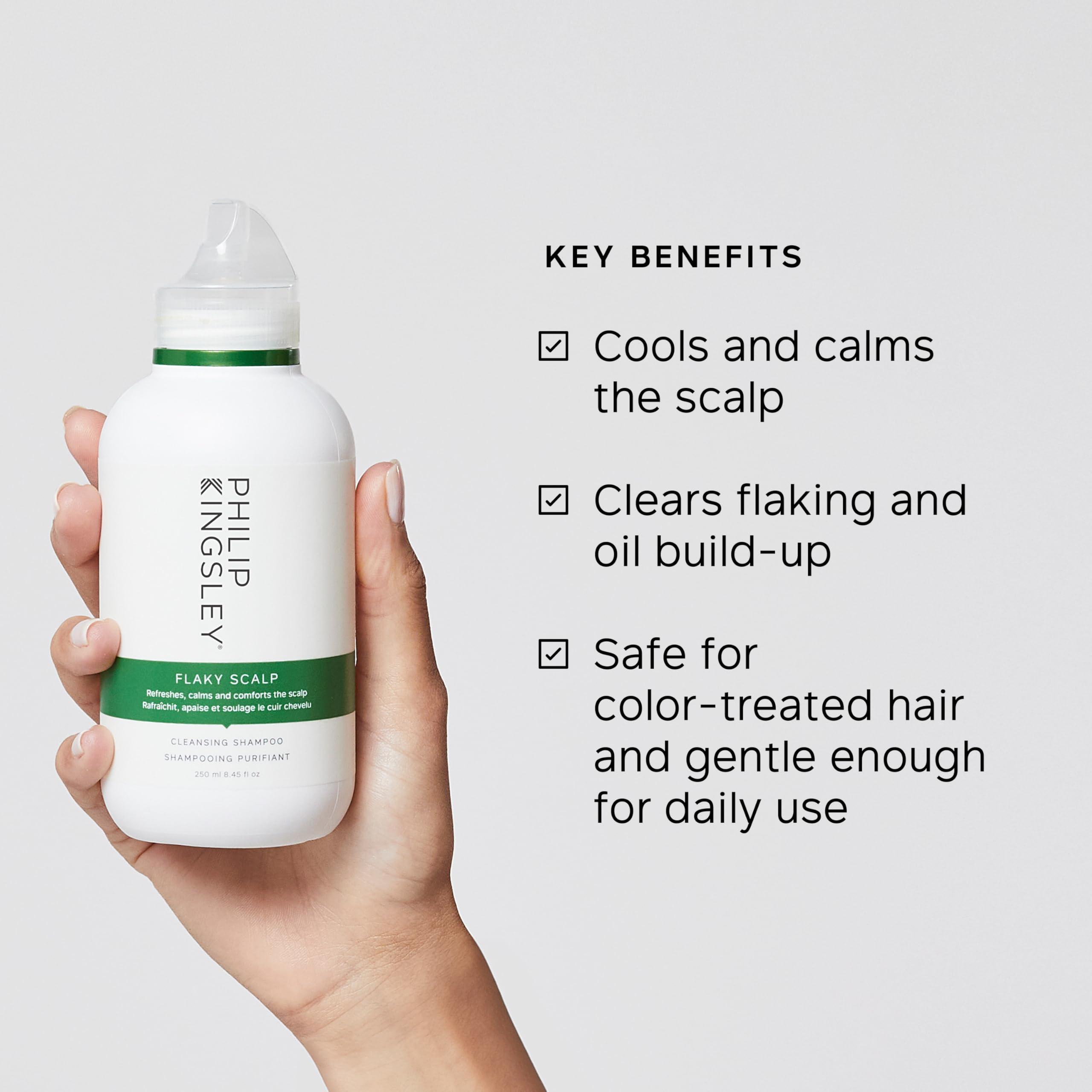 PHILIP KINGSLEY Flaky Scalp Shampoo and Conditioner Set for Dry Scalp Cleansing Hair Products Soothing, Soothes and Calms