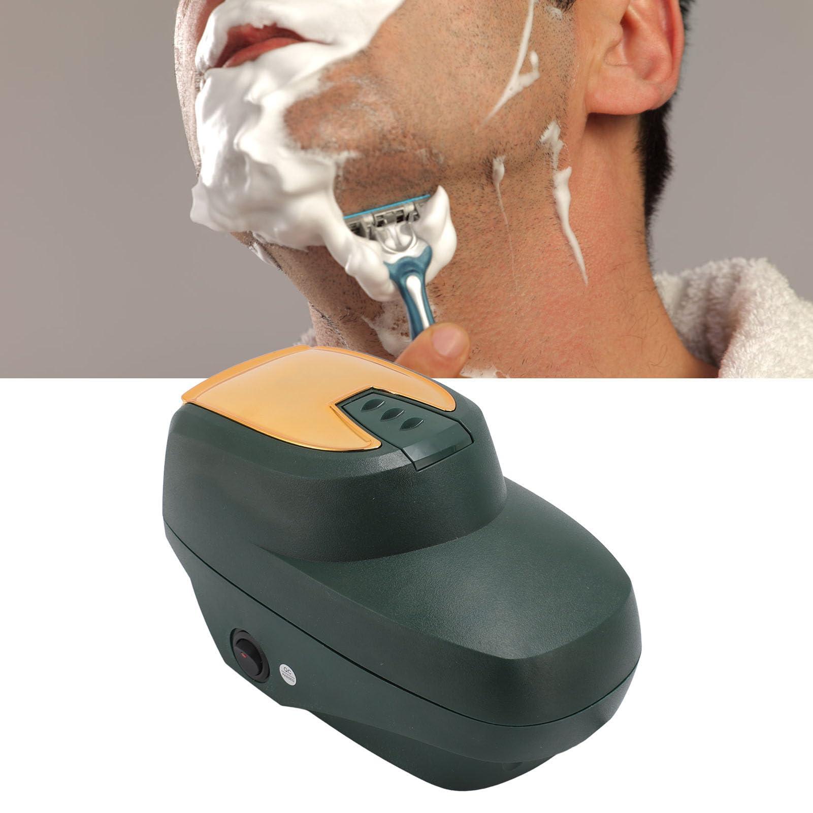 ZJchao Hot Lather Machine, Professional Hot Lather Machine Rich Foam Large Capacity Electric Hot Lather Machine for Facial Beauty Barber Shaving Latherizer for Men Face Foaming Machine