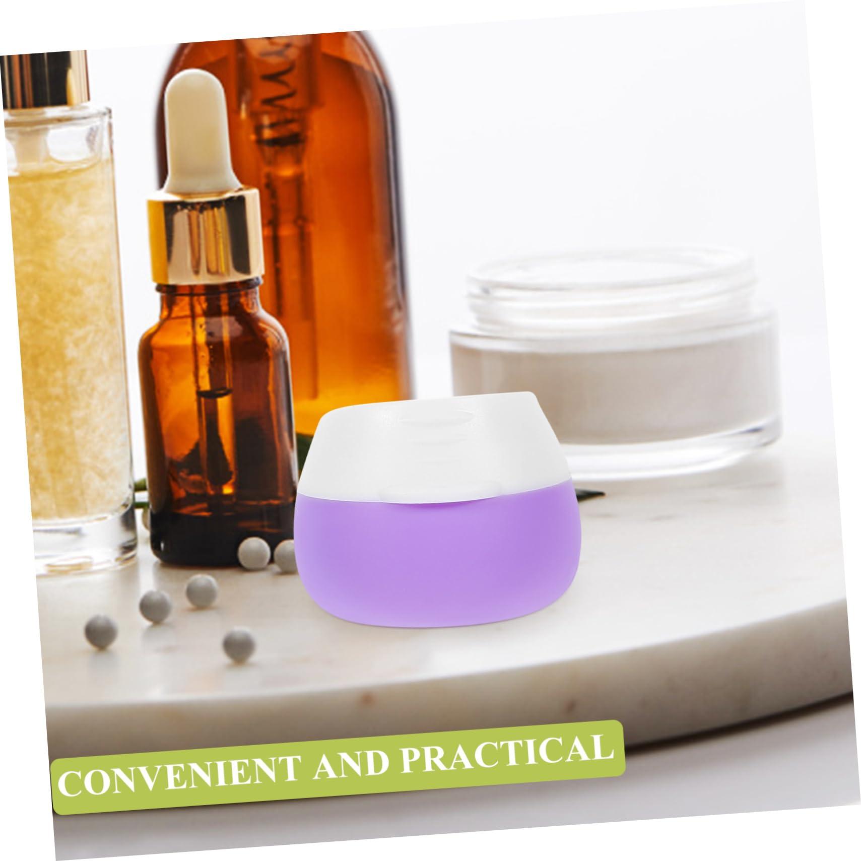 Baluue Baluue 2pcs Sugar Scrub Containers Beauty Product Jar Small Containers with Lids Small Jar with Lid Travel Bottles for Cream Travel Cosmetics Jar Mini Containers with Lids