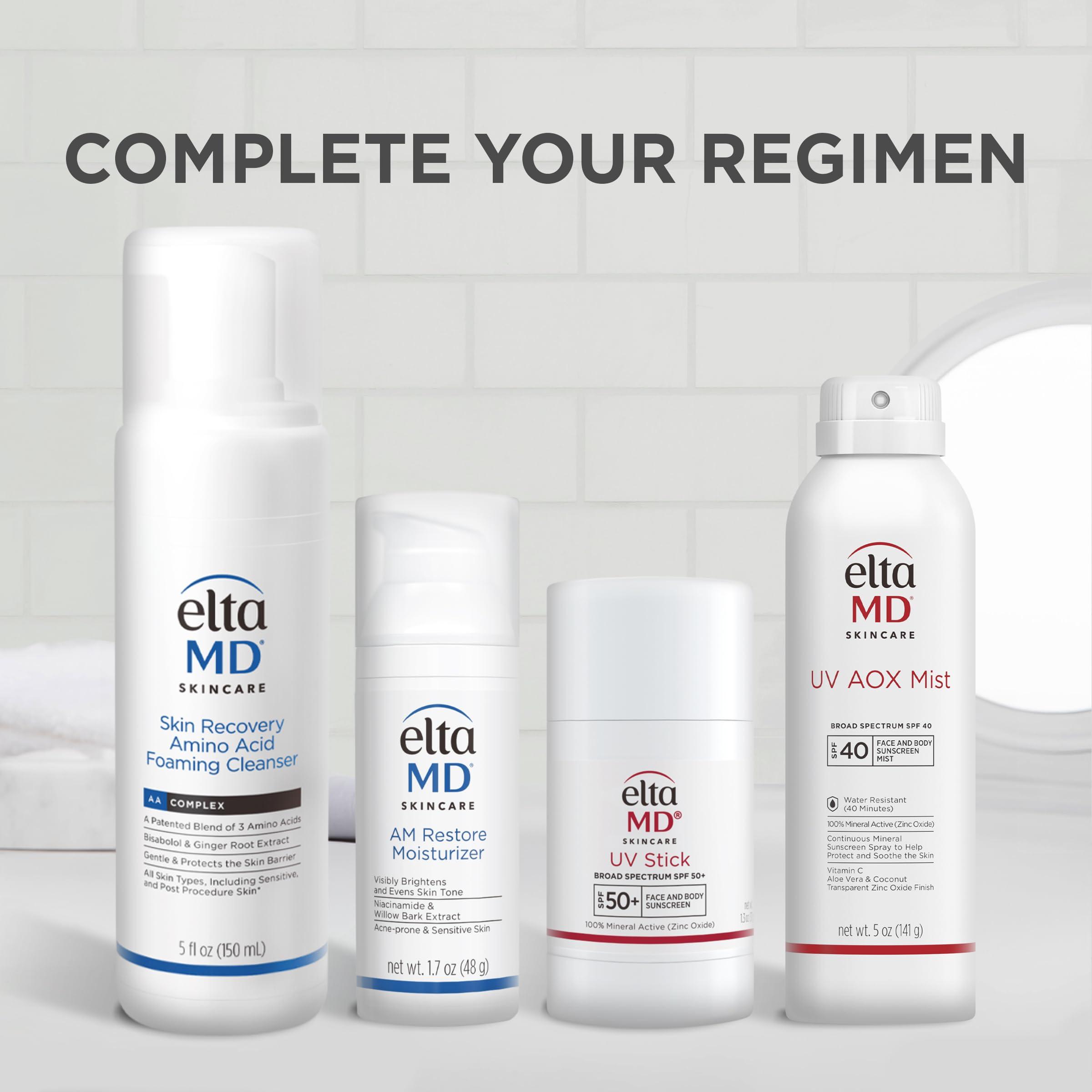 EltaMD EltaMD UV Stick Sunscreen for Face and Body, Mineral SPF 50+ Face Stick Sunscreen with Zinc Oxide, Travel Size, 1.3 oz