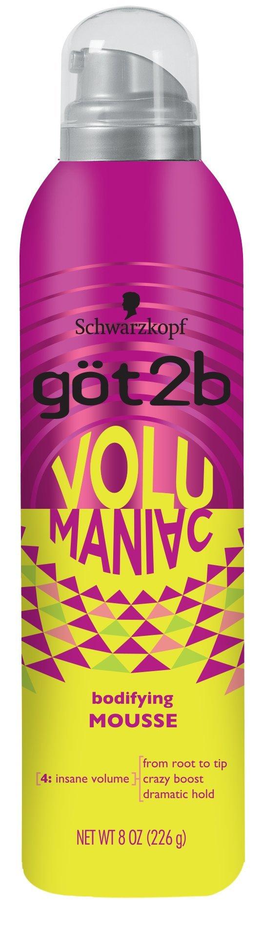 Got2B Got2b Volumaniac Hair Mousse, 8 Ounce