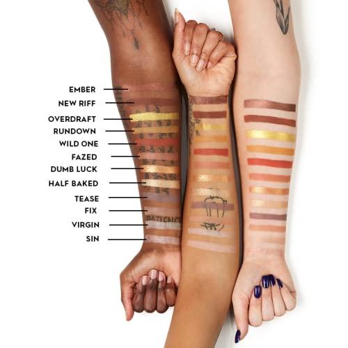 URBAN DECAY URBAN DECAY 24/7 Eyeshadow Compact - Award-Winning & Long-Lasting Eye Makeup - Up to 12 Hour Wear - Ultra-Blendable, Pigmented Color - Vegan Formula – Tease (Cool Taupe Matte)