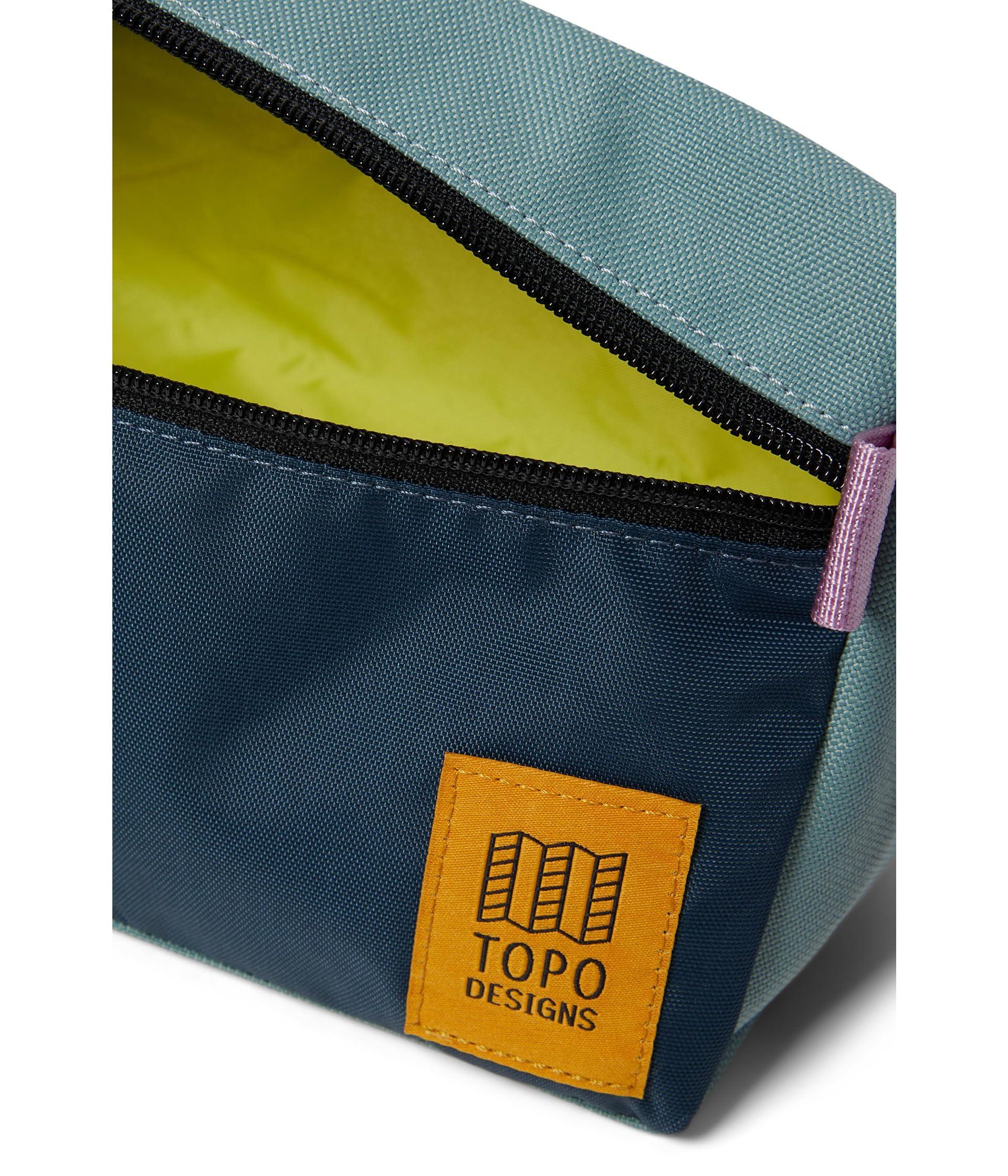 Topo Designs Topo Designs Dopp Kit, Sage/Pond Blue, 3L