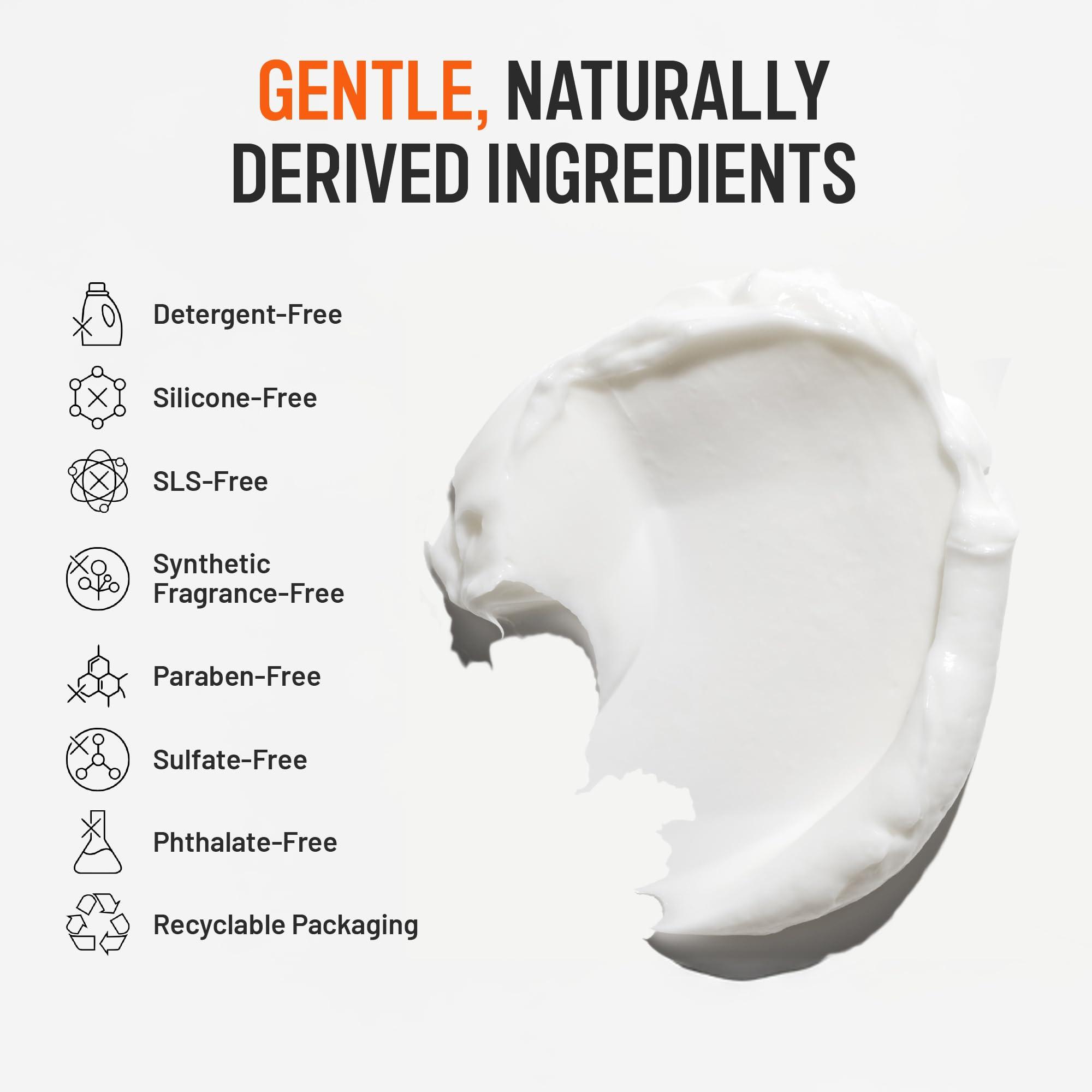 Hairstory Hairstory New Wash Rich, Ultra-Moisturizing Cleansing Cream for Dry & Thick Hair, Shampoo & Conditioner Alternative, Restores Softness & Shine, 8oz