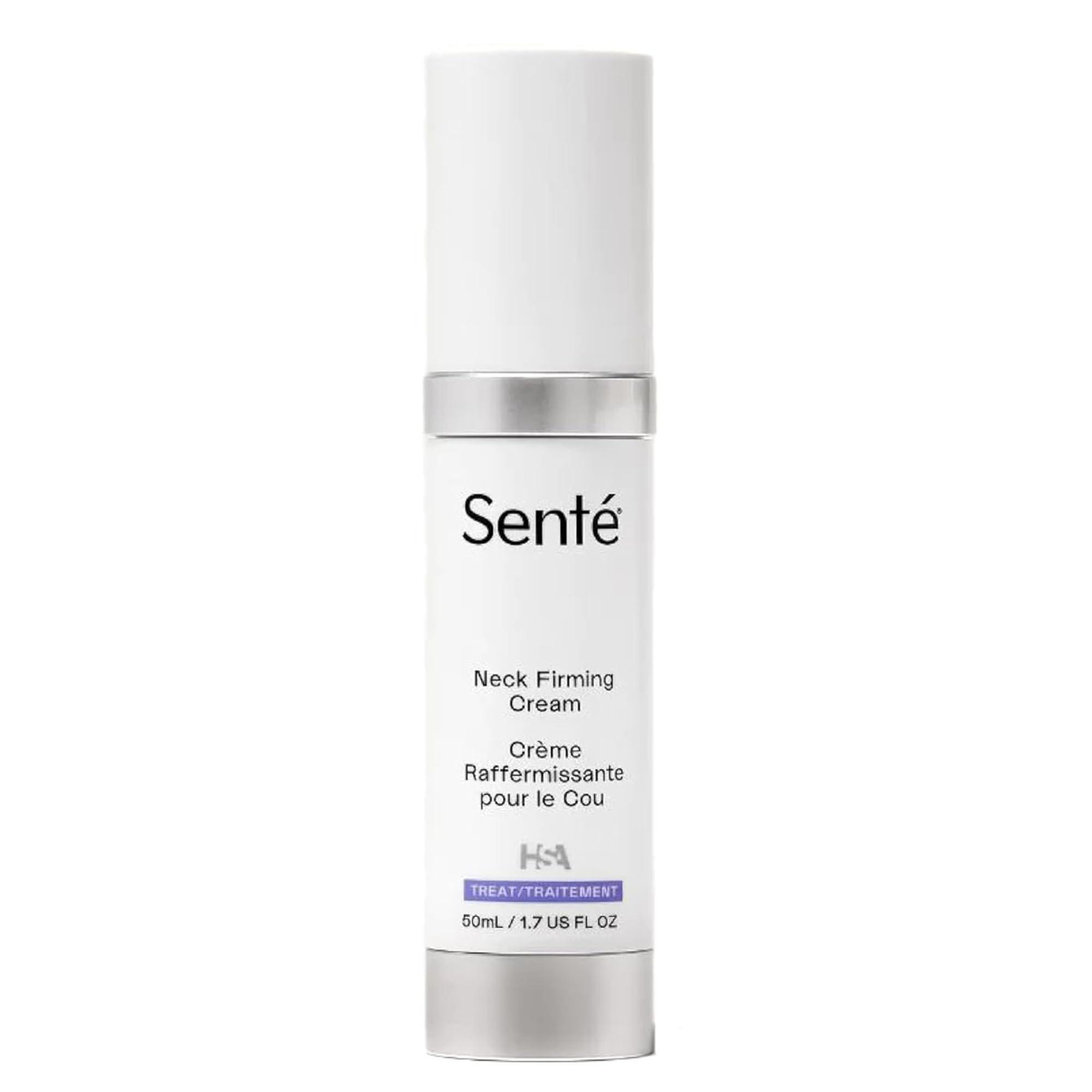 Sent Sent Neck Firming Cream - Advanced Anti-Aging Firming and Lift Cream with Patented HSA, Caffeine and Vitamin C - 1.7 Oz