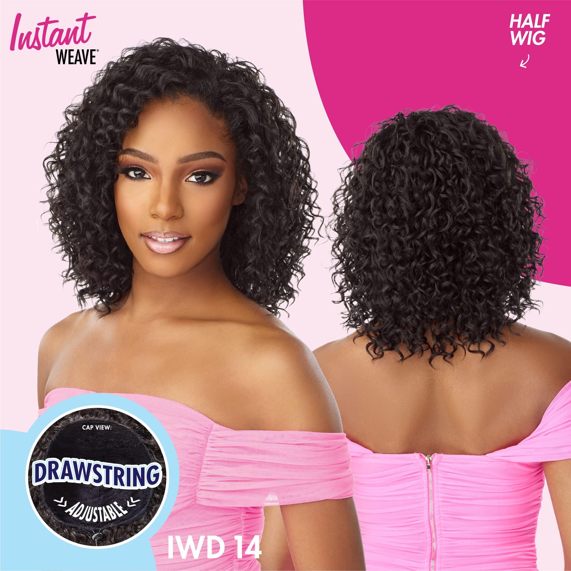 Sensationnel Sensationnel Instant weave half wig - 14 synthetic blendwig adjustable drawstring for seamless hair blending (TH2/BG)