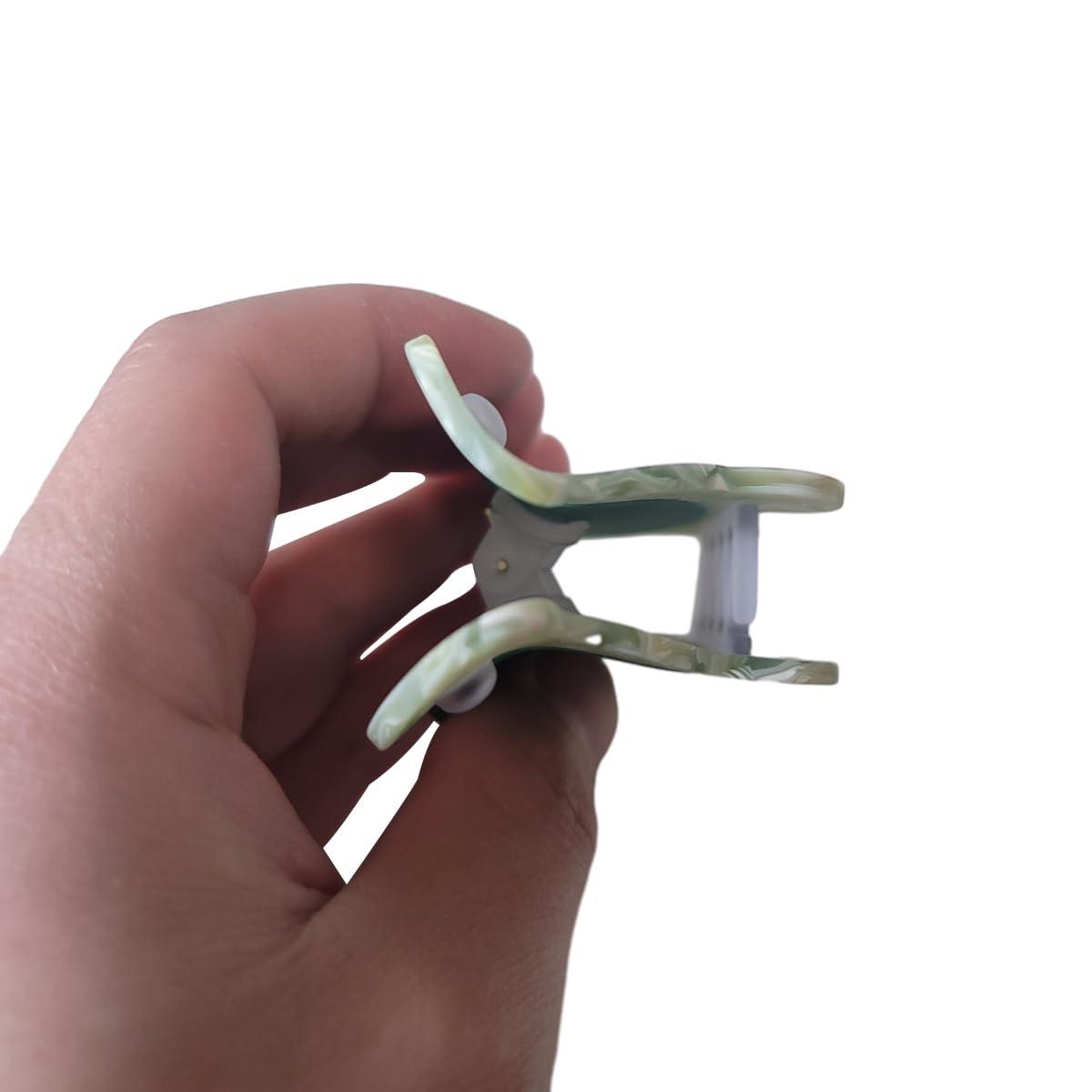 Clip Sugar Cartoon Sea Turtle Hair Clip,Acetate Claw Clips,Hair Clips for Women,Green