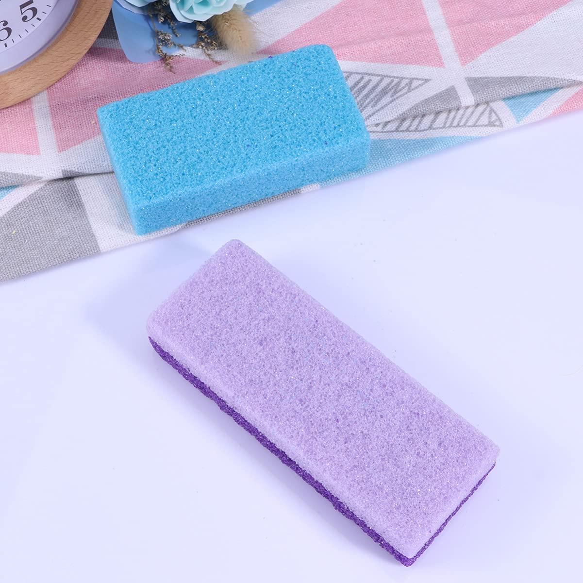 EXCEART EXCEART Pedicure Tools Pedicure Tools Foot Rasp 2Pcs Pedicure Foot File Remover Pumice Stone Foot Scrubbers Hard Skin Dead Skin Removing Foot Care Tool Nail Accessories Nail Accessories