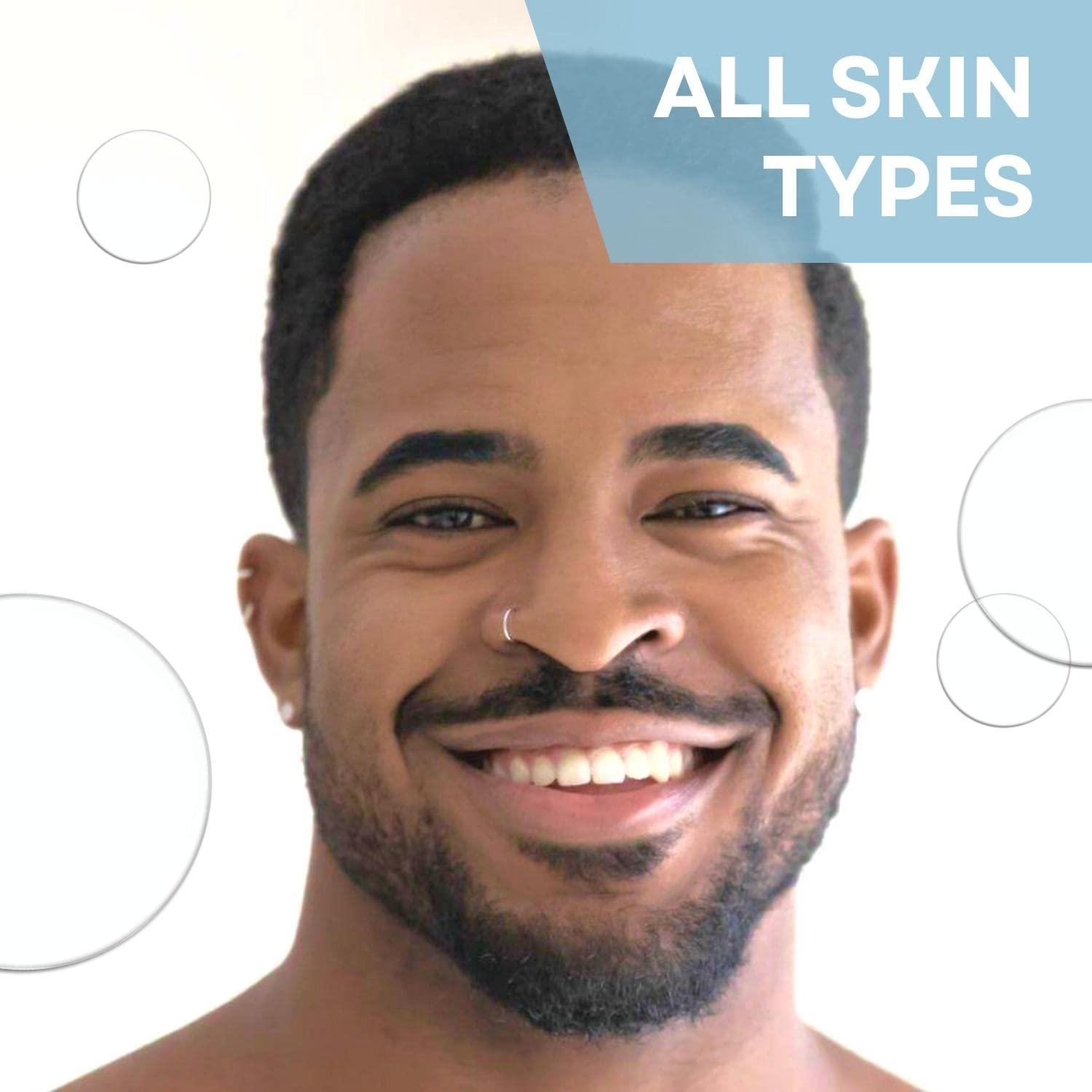 BodyJ4You BodyJ4You Piercing Aftercare Drops - Saline Solution Natural Keloid Bump Removal - Ear Piercing Cleaner Nose Septum Belly Button Cartilage - Tea Tree Oil Sea Salt Aloe Rosemary - 2 x 0.33 Fl Oz