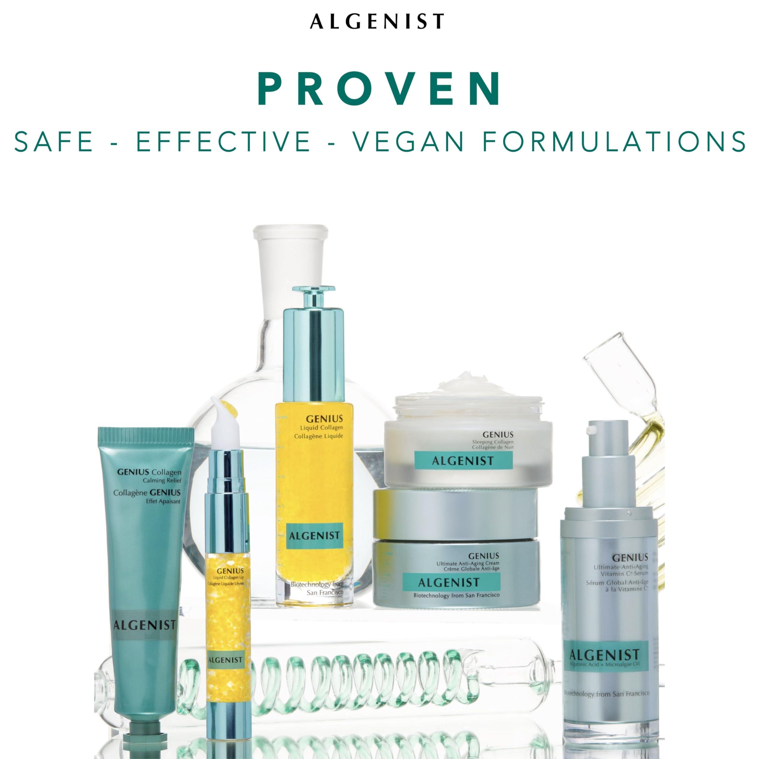 Algenist Algenist GENIUS Liquid Collagen Lip - Active Collagen Lip Treatment for Visibly Smoother Lips - Non-Comedogenic & Hypoallergenic Skincare (15ml)