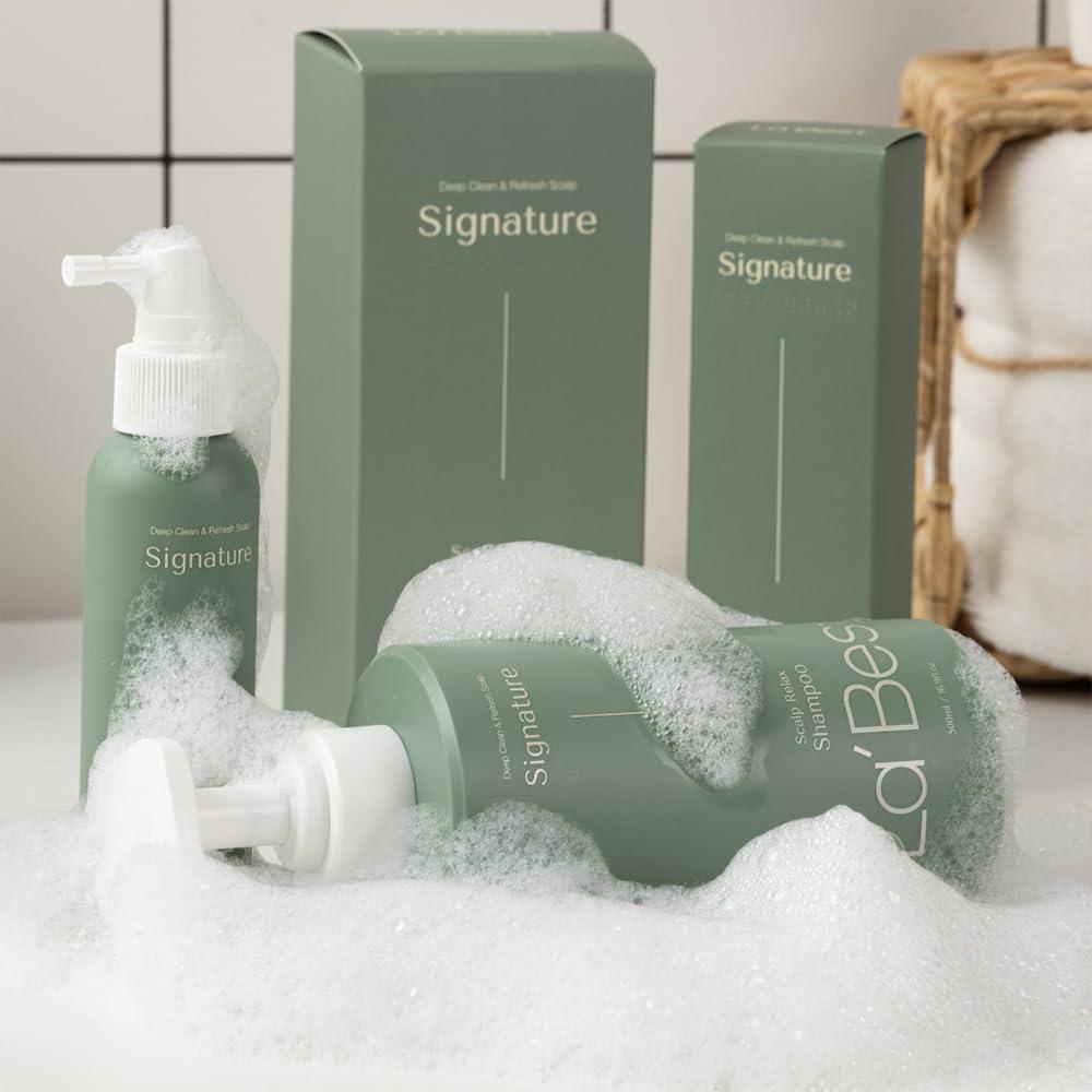 ZIOSTAND La\'Best Natural pH Balanced Shampoo for Scalp Care - Gentle Formula for Sensitive Skin - 500ml