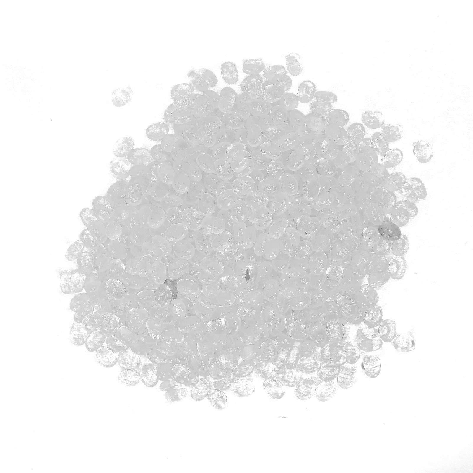 Joyzan Joyzan Hair Extension Granule, Fusions Keratin Pellets Bead Hairing Extensions Granules Hot Melt Grain Making Nail Design Wig Glue Tip Rebond Bead Flat Tool Accessory Total 100g 2 Bottle DIY Accessory