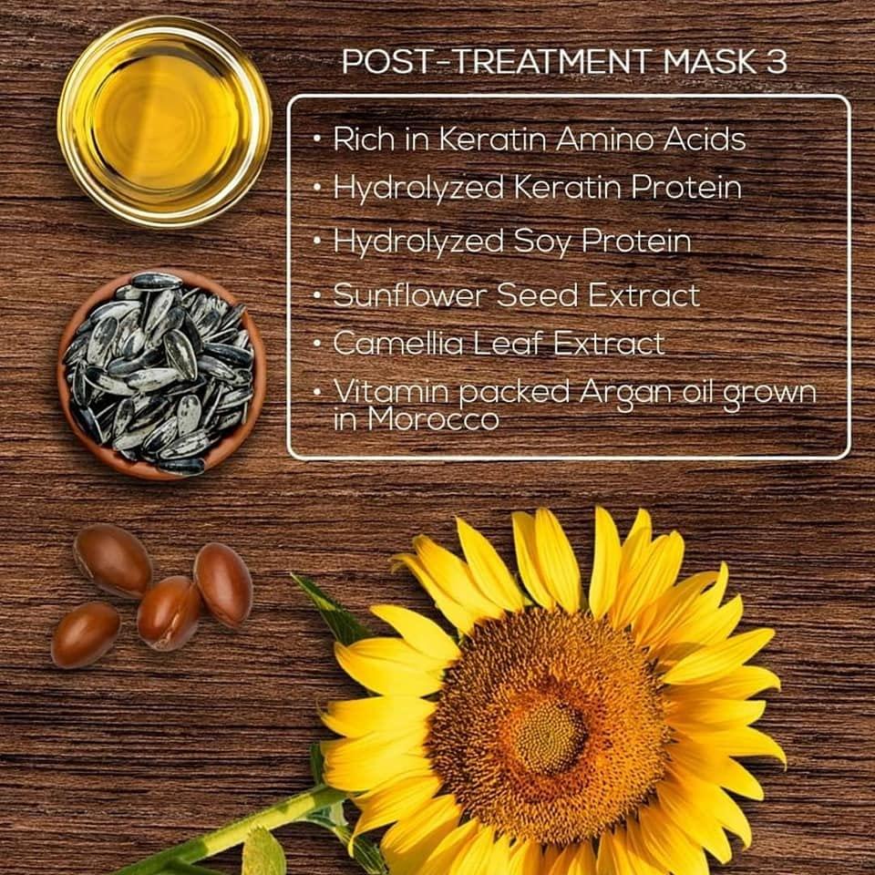 KERARGANIC KERARGANIC Post-Treatment Mask (Step 3) (2oz/60ml) Especially formulated to penetrate the depths of the hair shaft to nurture the hair and prolong the keratin treatment.