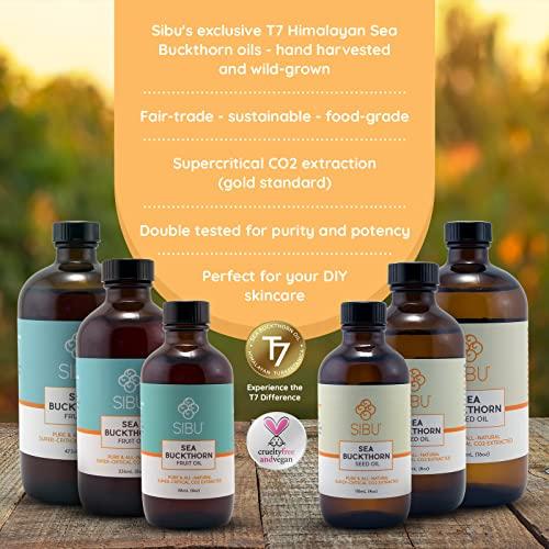 sibu sibu Premium Himalayan Omega 7 Sea Buckthorn Fruit Oil, 2 oz