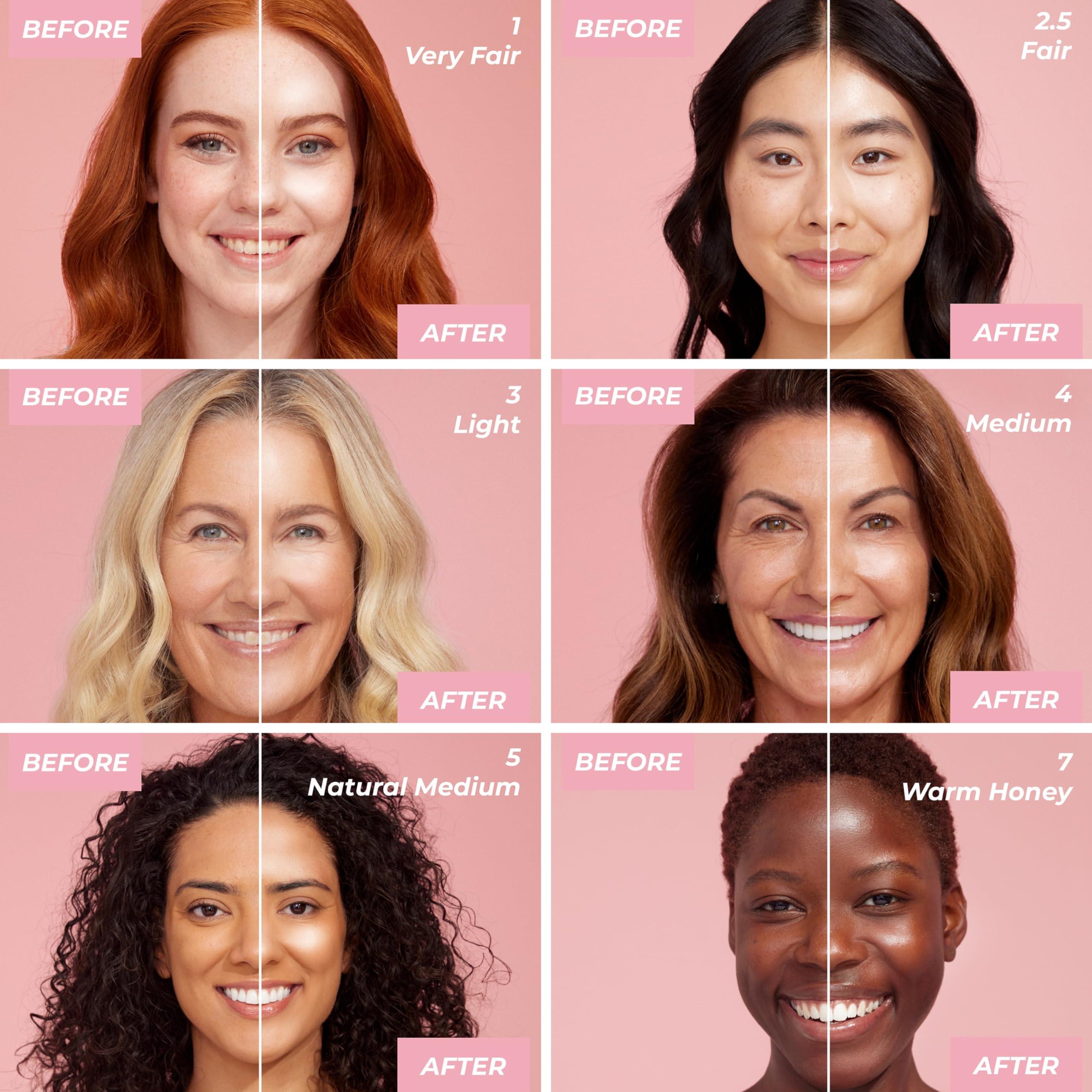 MCoBeauty MCoBeauty Flawless Glow Luminous Skin Filter, 6 Medium Dark, Healthy Glow with Natural Radiance, Vegan, Cruelty Free Cosmetics