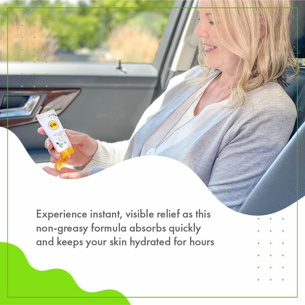 Yu-Be Yu-Be Yuzu Pure Hydration Cream (Duo): Body & Hand Cream - Vegan Skin Care Cream for Sensitive & Dry Skin - Soothing Yuzu Flower Extract - Day & Night Moisturizer- 1.35 Fl Oz