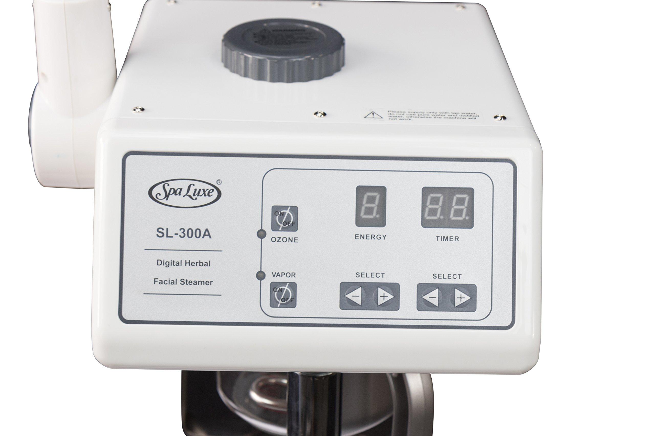 Spa Luxe Spa Luxe SL-300A Digital Professional Facial Steamer with Ozone