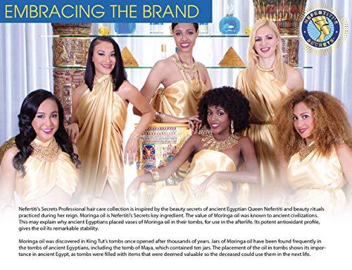 Nefertiti's Secrets Nefertiti’s Secrets Natural Remedies Collection | 100% Pure Oils | Hydration Combination Set | Hair Shampoo, Conditioner and Hair Treatments | Gift Set of 7 products