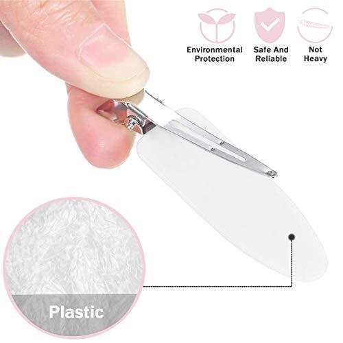 Bigbigjk 16 PCS Hair Clips for Women Styling, Dent Free Hair Clips, No Bend Hair Clips, No Crease Hair Clips for Hair Styling and Makeup Application
