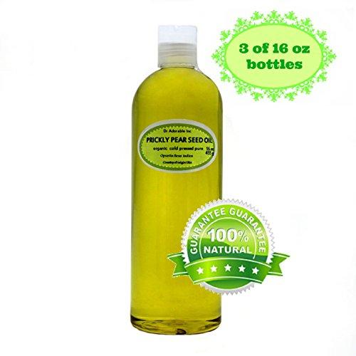 Dr Adorable Inc 48 OZ PRICKLY PEAR SEED OIL BY DR.ADORABLE 100% PURE COLD PRESSED