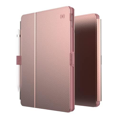 Speck Speck Products iPad 10.2" Stylefolio with Microban (Metal Gold Rose/Lipstick Pink)