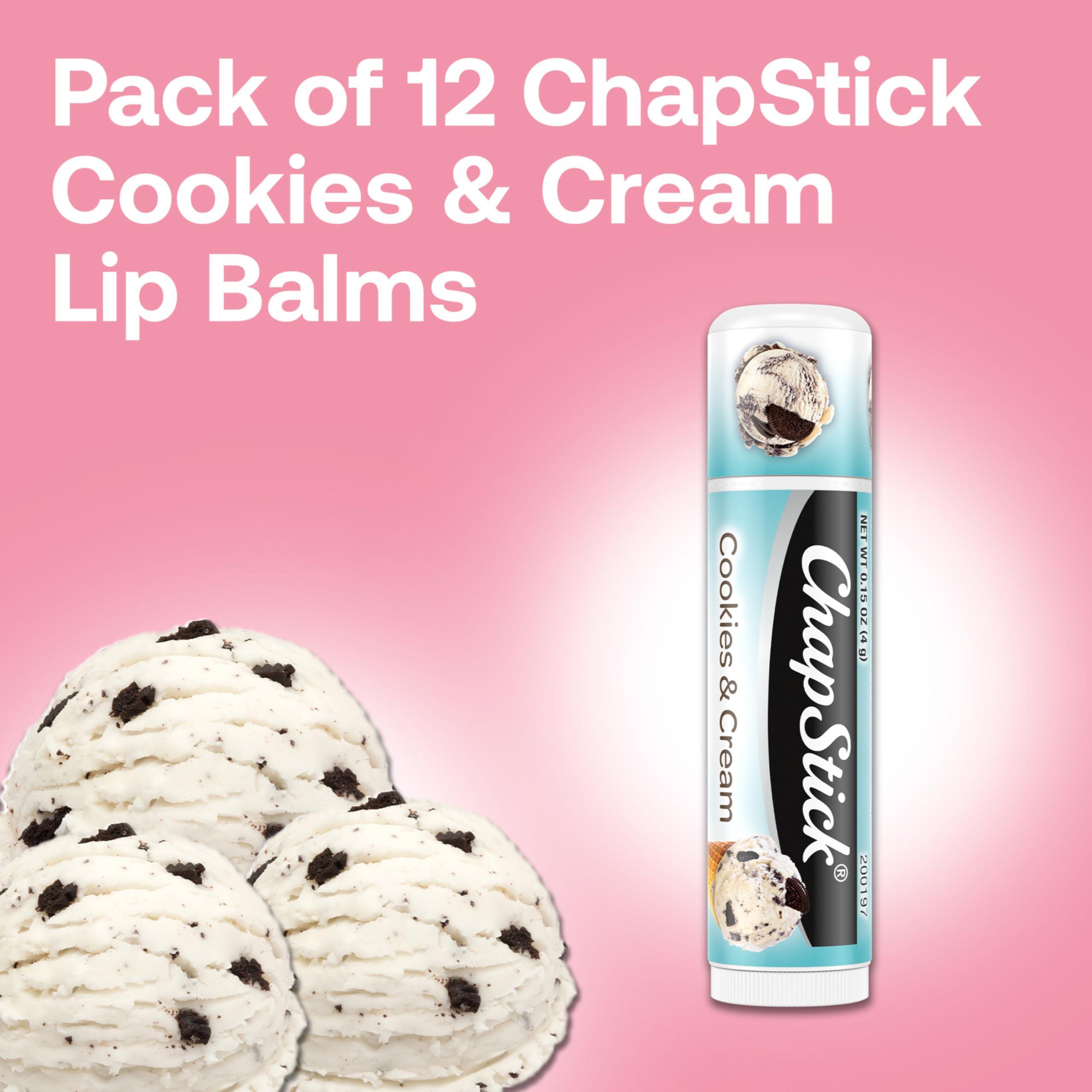 ChapStick ChapStick Icream Social Cookies & Cream Party Pack 12CT .15OZ