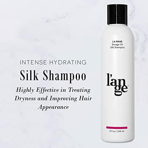 L'ANGE HAIR L’ange Hair La Mane Borage Oil Silk Shampoo | For Coarse & Hard to Manage Hair | Silk Proteins & Borage Seed Oil (8 fl Oz)