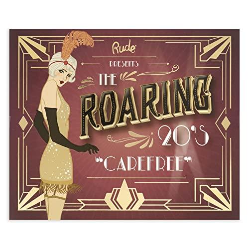 RUDE RUDE - The Roaring 20\'s Eyeshadow Palette - Carefree (Pack of 2)