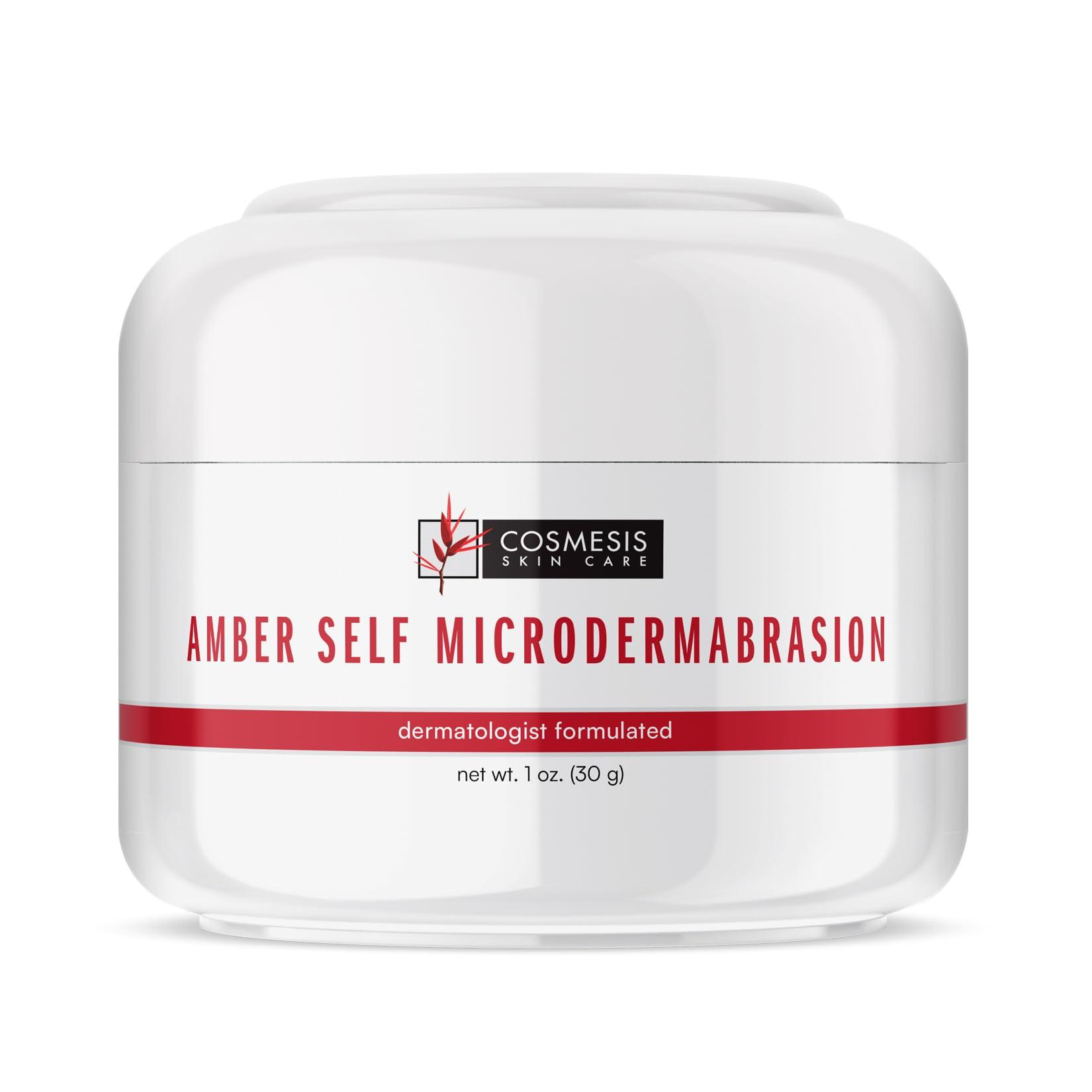 Cosmesis Skin Care Amber Self MicroDermAbrasion: Exfoliating Scrub for Youthful Skin with Ultra-Fine Amber Crystals - 2oz by Cosmesis